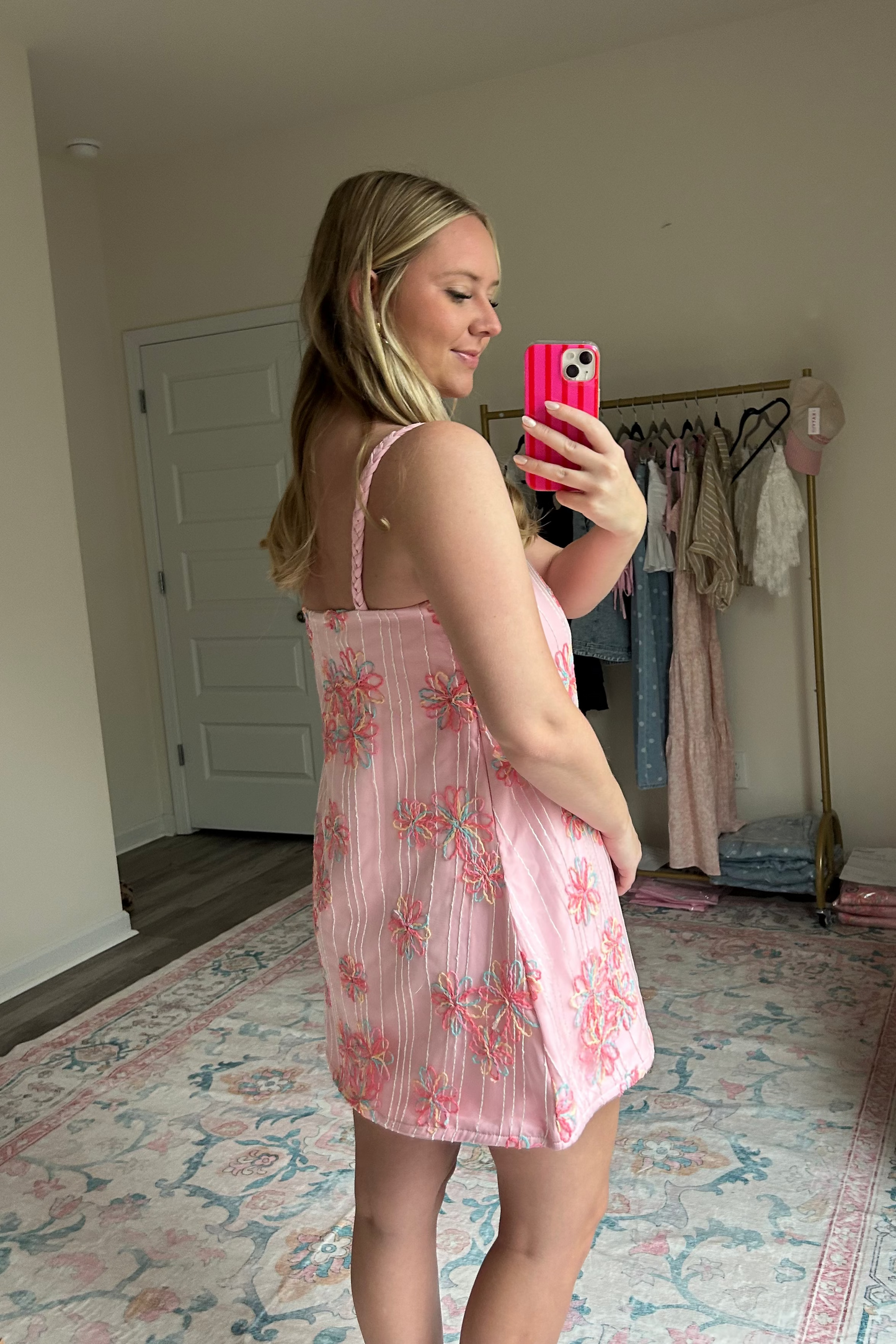 Confetti Bloom Mini Dress