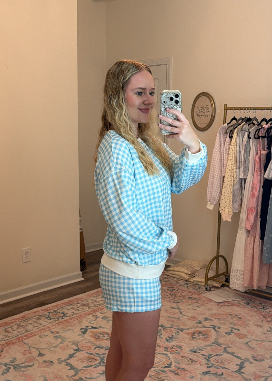 Sweet as a Peach Set (Blue)