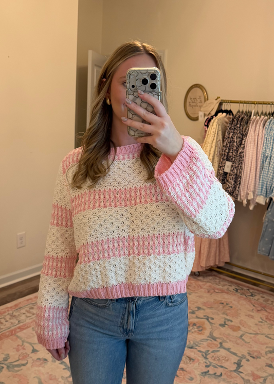 Autumn Blush Sweater